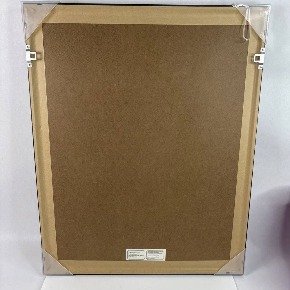 25x20 MAR  MONT HILL‎ Face Drawing Framed Open Box